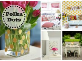 Nhà dễ thương với họa tiết chấm bi - 1