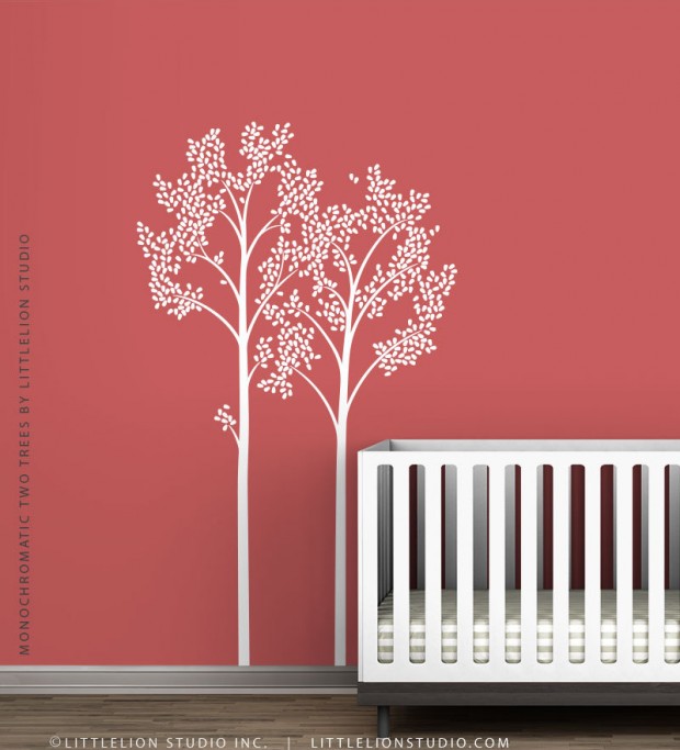 19 Cute Wall Decals in The Spirit of Spring