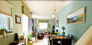 Chiêu hay cho phòng khách dài và hẹp - 1