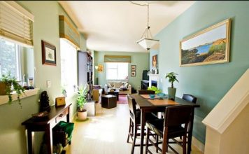 Chiêu hay cho phòng khách dài và hẹp - 1