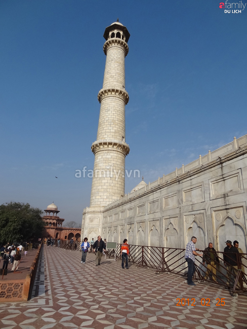 Đến thăm đền tình yêu Taj Mahal nổi tiếng bậc nhất tại Ấn Độ