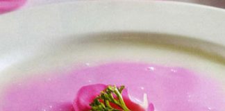 Thực đơn Valentine: Súp hoa hồng - 1