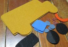 Cách may hộp đựng bút hình xe bus siêu độc đáo