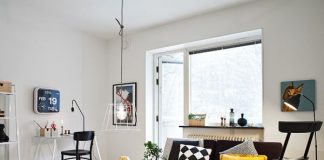 Căn hộ nhỏ cuốn hút với cặp màu huyền thoại: đen và trắng 1