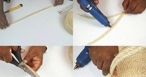 Hướng dẫn làm giỏ hoa xinh xắn trang trí nhà - 3