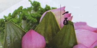 Hướng dẫn làm món xôi cá rô lá sen - 1