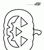 Các mẫu mặt nạ Halloween bằng giấy dễ làm nhất cho bạn9