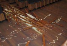 Cách xử lý sàn gỗ bị phồng do ngập nước mùa mưa bão