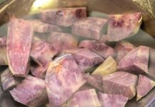 Dẻo thơm bánh khoai lang tím - 1