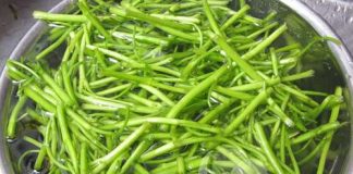 Cách làm rau muống ngâm chua ngọt ăn mãi không chán 1