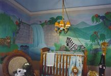 “Tuyệt chiêu” mang cả… khu rừng vào phòng bé