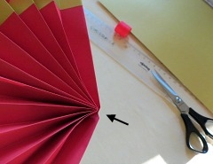 Making   Chinese Paper Fan Step 5