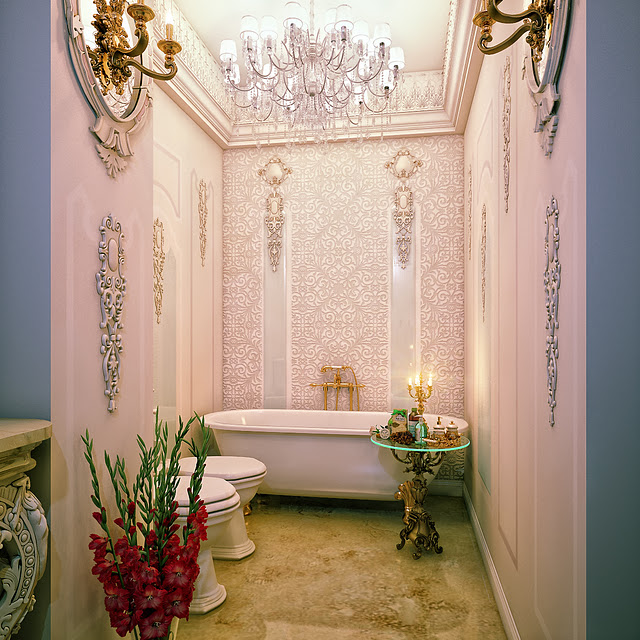 Phòng tắm vintage mang hơi thở hiện đại - Archi
