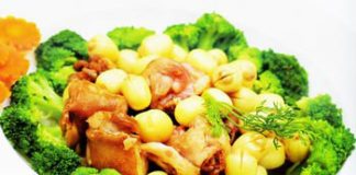 Hướng dẫn làm món thỏ hầm hạt sen - 1