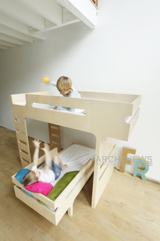 Mẫu giường tầng cho trẻ từ 3 đến 6 tuổi - 2