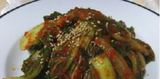 Hướng dẫn làm món Kim chi rau cải - 1