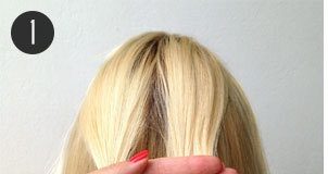 cách tết tóc đuôi cá 1