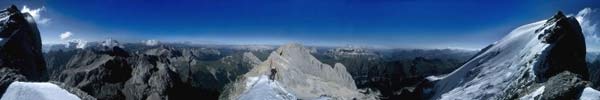 Hoàng hôn trên đỉnh núi tuyết Dolomites - 12