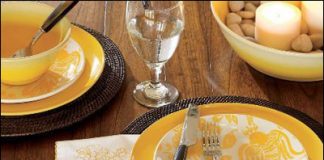 trang trí phòng bếp đón Tết