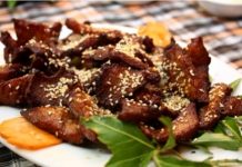 Cách làm món dê nướng sa tế ngon, cay nồng đến suýt xoa Cách làm món dê nướng sa tế ngon, cay nồng đến suýt xoa 5