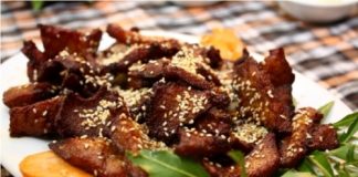 Cách làm món dê nướng sa tế ngon, cay nồng đến suýt xoa 5