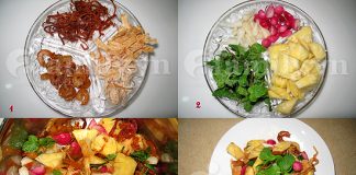 Làm sao để làm dứa trộn ngũ sắc trong ngày Tết? - 1