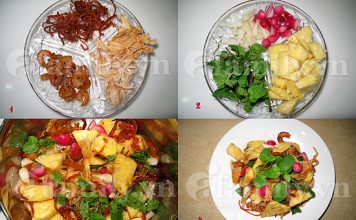 Làm sao để làm dứa trộn ngũ sắc trong ngày Tết? - 1