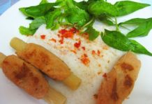 Ngày rằm làm chạo chay - 1