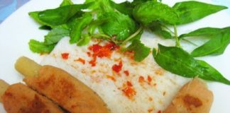 Ngày rằm làm chạo chay - 1