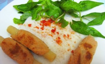 Ngày rằm làm chạo chay - 1