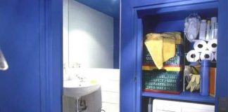 20 mẹo giúp phòng giặt luôn gọn gàng, Không gian đẹp, khong gian dep, tu van noi that, phong tam, phong giat, gon dep, do dung, may giat, may la, may ui