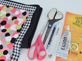 Dùng bìa cát tông học cách làm hộp đựng bút bằng giấy sang chảnh1