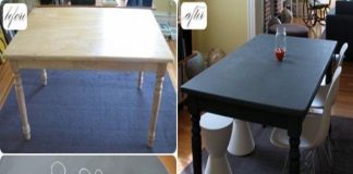 Nhà đẹp và sáng tạo với bàn đen và phấn 1