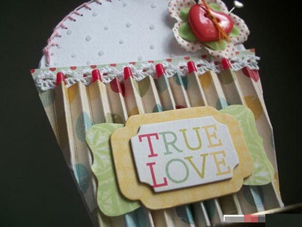 Những mẫu thiệp Valentine handmade đơn giản mà đẹp - 5