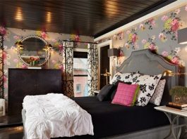 trần nhà, trần nhà màu đen