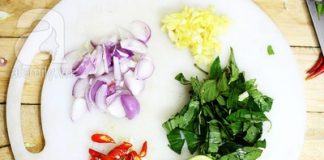 Cách làm nộm bò khô bắp cải chua chua giòn giòn - 1