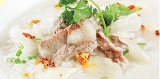 Cách nấu cháo sườn nấm bào ngư  - 1