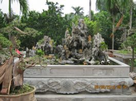 Vị trí đặt hòn non bộ hợp phong thủy