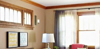 Tông màu nóng cho phòng khách mùa thu - 1