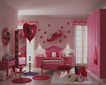 Cách trang trí phòng ngủ màu hồng cho công chúa yêu - 2