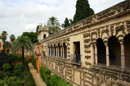 Hư ảo cung điện Alcazár ở Sevilla - 4
