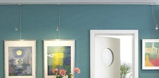 Làm sao để bức tranh ấn tượng hơn khi treo trên tường  - 1