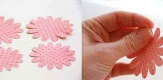 Cách làm thiệp hoa nổi tặng bạn sinh nhật - 1