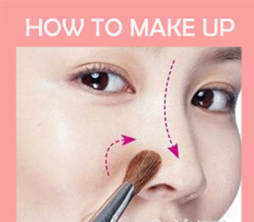 4 bước make-up để có mũi dọc dừa - 4