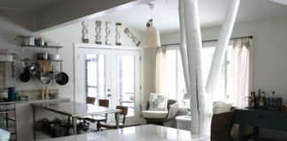 Trồng hẳn cây to giữa nhà để chơi trội - 1