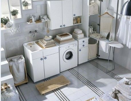 7 mẹo đơn giản tạo sức sống cho phòng giặt là - Archi