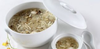 Cách làm soup nấm, sò điệp - 1