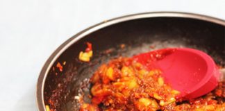 com-nam-sot-bo-cay-boc-me-ngon-ngon-hap-dan