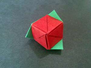 Cách gấp hoa hồng bằng giấy origami đầy ma thuật - 18