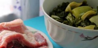 cách làm dưa chua xào thịt 